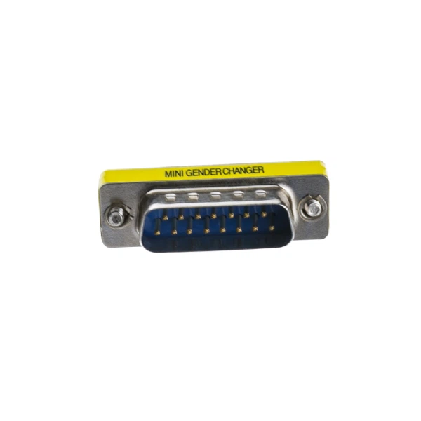 DB15 Male To Male Mini Gender Changer